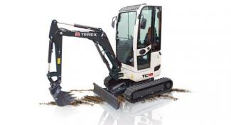Mini Excavators Terex TC 19 Z