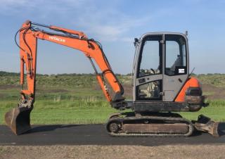 Hitachi ZX 35 excavator specs & dimensions (2003 - 2010