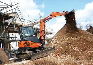 Hitachi ZX 50 U-2 excavator specs & dimensions (2005 - 2010