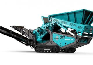 Mobil tarama tesisleri Powerscreen Warrior 600