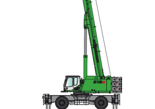 Mobile cranes - Telescopic boom Sennebogen 6113E