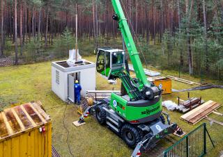 Mobile cranes - Telescopic boom Sennebogen 613E