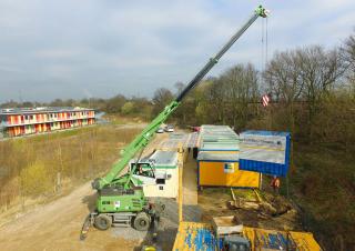 Mobile cranes - Telescopic boom Sennebogen 613E