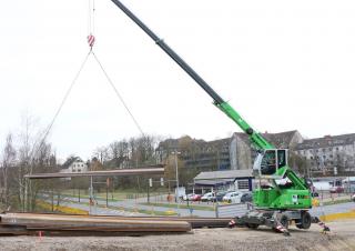 Mobile cranes - Telescopic boom Sennebogen 613E