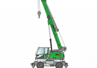Mobile cranes - Telescopic boom Sennebogen 613E