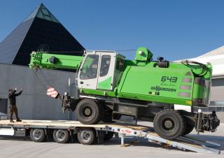 Mobile cranes - Telescopic boom Sennebogen 643E