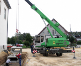 Mobile cranes - Telescopic boom Sennebogen 643 M