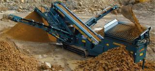 Mobile Screening Plants Powerscreen Chieftain 1400