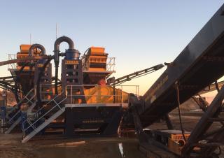 Mobile Screening Plants Tesab DSP150 