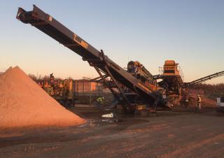 Mobile Screening Plants Tesab DSP150 