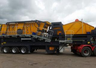 Mobile Screening Plants Tesab DWP450 