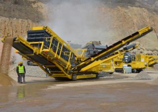 Mobile Screening Plants Keestrack Explorer 1800-3 Deck