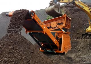 Mobile Screening Plants Rockster RSS712
