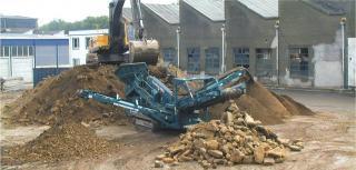 Mobile Screening Plants Powerscreen Warrior 1400