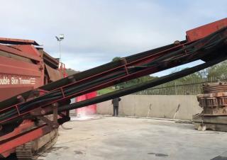 Mobile Screening Plants with Drum Terex-Finlay 778 Trommel