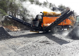 Mobile Screening Plants with Drum Pronar MPB 18.47 