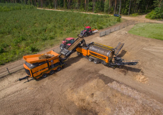 Mobile Screening Plants with Drum Pronar MPB 18.47 