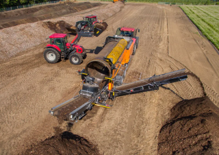 Mobile Screening Plants with Drum Pronar MPB 18.47 