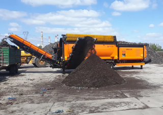 Mobile Screening Plants with Drum Pronar MPB 20.55 