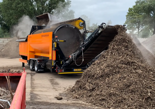 Mobile Screening Plants with Drum Pronar MPB 20.55 