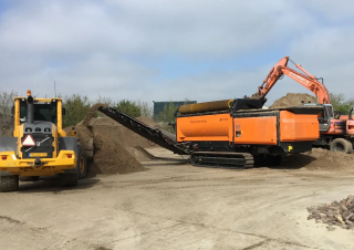 Mobile Screening Plants with Drum Pronar MPB 20.55GH