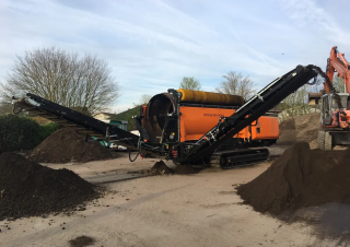 Mobile Screening Plants with Drum Pronar MPB 20.55GH