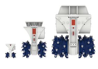 Attachments Mountable Milling Heads For Hydraulic Excavators Erkat ER 850-5