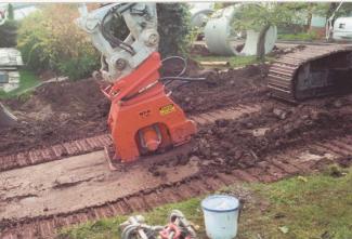 Attachments Compactors for Hydraulic excavators NPK C-12C