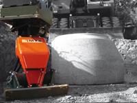 Attachments Compactors for Hydraulic excavators MTS V 8 X3