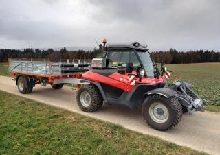 Vehicles Municipal Tractors Front Hitch Aebi TT 281+