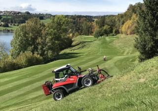 Vehicles Municipal Tractors Front Hitch Aebi TT 281+