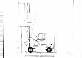 Linde C 80/4 Boyutlar ve Ölçüler