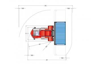 Kalmar DCE 80-45 E8 Boyutlar ve Ölçüler