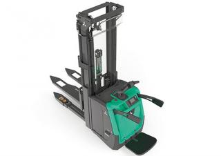 Palet İstifleyiciler Palet İstifleyiciler Ayakta Sürücü Platformu Mitsubishi SBV12N3 