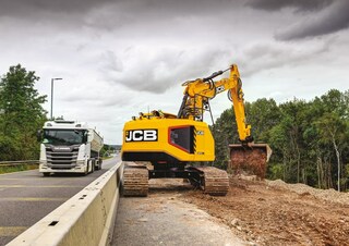 Paletli ekskavatörler JCB 245XR