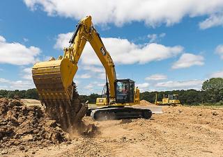Paletli ekskavatörler Caterpillar 320