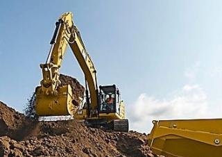 Paletli ekskavatörler Caterpillar 320