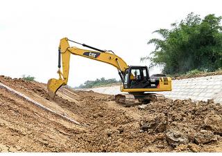 Paletli ekskavatörler Caterpillar 320D3