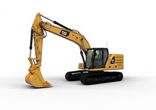 Paletli ekskavatörler Caterpillar 323