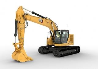 Paletli ekskavatörler Caterpillar 335