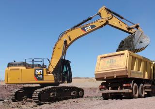 Paletli ekskavatörler Caterpillar 349E L