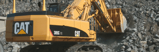Paletli ekskavatörler Caterpillar 385C FS