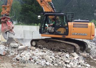 Paletli ekskavatörler Case CX230D 