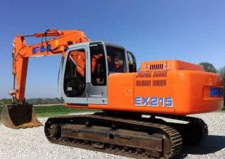 Paletli ekskavatörler Hitachi EX215