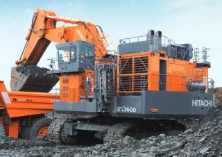 Paletli ekskavatörler Hitachi EX3600-6