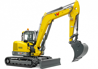 Paletli ekskavatörler Wacker Neuson EZ80