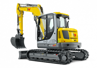 Paletli ekskavatörler Wacker Neuson EZ80