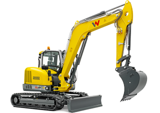 Paletli ekskavatörler Wacker Neuson EZ80