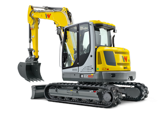 Paletli ekskavatörler Wacker Neuson EZ80