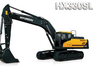 Paletli ekskavatörler Hyundai HX330SL